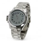 Business  watch with stainless steel strap and 8GB of memory for super covert audio and video surveillance  