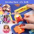 Busy Board Toy For Toddlers Felt Dressing Learning Cloth Book Early Education Toys Gifts For Boys Girls dolphin pink
