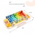 Busy School Bus Wooden Alphabet Number Shape Puzzles Toys Toddlers Fishing Toy Rings Counting Sorting Educational Math Toys For Boys Girls busy school bus