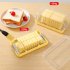 Butter Dispenser Butter Slicer Cutter Cheese Storage Container With Transparent Cover Cutter Slicer Easy Cutting Kitchen Supplies Refrigerator Freezer Fresh Box