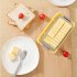 Butter Dispenser Butter Slicer Cutter Cheese Storage Container With Transparent Cover Cutter Slicer Easy Cutting Kitchen Supplies Refrigerator Freezer Fresh Box