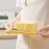 Butter Dispenser Butter Slicer Cutter Cheese Storage Container With Transparent Cover Cutter Slicer Easy Cutting Kitchen Supplies Refrigerator Freezer Fresh Box
