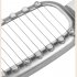 Butter Slicer Cutter Cheese Slicer With 16PCS Equally Spaced Stainless Steel Wires Rust Proof And Wear resistant Butter Slicer For Cheese Fruit silver