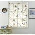 Butterfly Pattern Short Sheer Curtains Roman Blinds Tulle Curtains for Kitchen Window Door Decoration Butterfly 120 120cm 80G