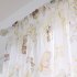Butterfly Print Sheer Window Curtains Room Decor for Living Room Bedroom Kitchen W 100cm   H 200cm