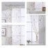 Butterfly Print Sheer Window Curtains Room Decor for Living Room Bedroom Kitchen W 200cm   H 270cm