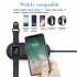 Buy 2 in 1 Qi Fast Wireless Charging Pad Stand iWatch Charger for Apple Watch And iPhone Device on Chinavasion com with cheap price 