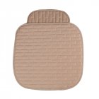 Buy Breathable Flax Car Front Seat Cushion Beige 2pcs at Chinavasion store with wholesale price 