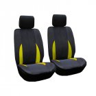 Buy Car Front Breathable Yellow Seat Covers 2pcs on Chinavasion com with cheap price 