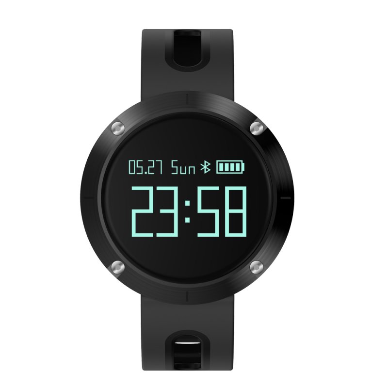 DOMINO DM58 Smartwatch - Black steel