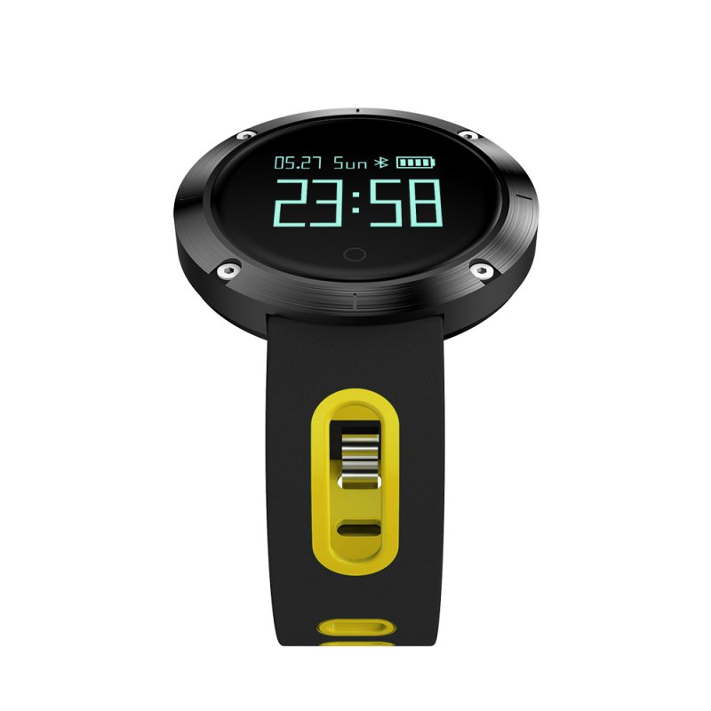 DM58 Fitness Tracker Smart Bracelet Yellow
