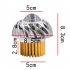 Buy Fashion Cool Red LED Headlamp Internal Motorcycle Electric Car Spotlight on Chinavasion com with cheap price 