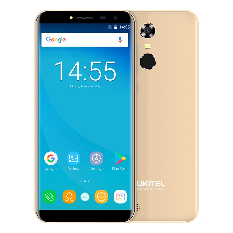 OUKITEL C8 Smart Phone Gold