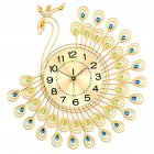 Buy Peacock Wall Clock with 40pcs Diamonds Decorative at Chinavasion com   Perfect for Housewarming gift   