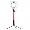 3 in 1 LED Ring Light Red 26CM