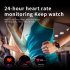 C009 Smart Bracelet Silicone Round Full Screen Touch Heart Rate Sleep Health Monitoring Sports Smart Watch White silicone