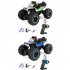 C021 RC Car With LED Light 4WD Remote Control Rock Crawler Off Road Vehicle Toys Birthday Christmas Gifts For Boys c021 green