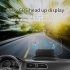 C1 HD Color LCD Display Car HUD Head Up Display OBD2   GPS Head Display black