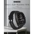C1 Smart Bracelet Temperature Monitor Bluetooth Heart Rate Blood Pressure Smart Watche black