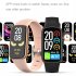 C11 Intelligent Watch 1 47 Square Ultra thin Wrist Heart Rate Blood Oxygen Monitor Step Counter Call Reminder Waterproof Bracelet Watch pink