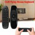 C120 Fly Air Mouse Remote Wireless Keyboard 2 4GHz Connection G64 Rechargeable Keyboard Mouse For Android TV Box PC black