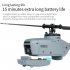 C127 2 4g Remote Control Helicopter 4ch 6 axis Gyro HD Aerial Photography RC Drone 1 Battery