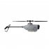 C127ai RC Helicopter with 720P Camera 2 4ghz 4ch Brushless 6 Shaft Gyro Optical Flow Hover RC Drone Rtf 3 Batteries