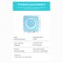 C15 Mini Printer Smart Pocket Inkless Thermal Printer With 1 Roll Thermal Paper For Photo Picture Office Receipt Label List Note yellow