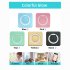 C15 Mini Printer Smart Pocket Inkless Thermal Printer With 1 Roll Thermal Paper For Photo Picture Office Receipt Label List Note yellow