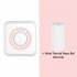 C15 Pocket Thermal Printer Lightweight Portable Mini Wireless Bt Connect 200dpi Photo Label Memo Problem Printer With 1 Roll Paper blue
