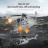 C186 Pro 2 4ghz RC Helicopter 4ch Bo105 6 shaft Gyroscope Electric Flybarless RC Aircraft 1 Battery Camouflage