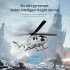 C186 Pro 2 4ghz RC Helicopter 4ch Bo105 6 shaft Gyroscope Electric Flybarless RC Aircraft 2 Batteries Grey