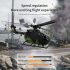 C186 Pro 2 4ghz RC Helicopter 4ch Bo105 6 shaft Gyroscope Electric Flybarless RC Aircraft 3 Batteries Grey