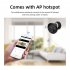 C2 Hd Wifi Smart Camera Auto Night Vision Wireless Network Security Surveillance Hidden Cam Video Recording Outdoor Sports Dv Camera black