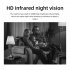 C2 Hd Wifi Smart Camera Auto Night Vision Wireless Network Security Surveillance Hidden Cam Video Recording Outdoor Sports Dv Camera White