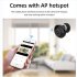 C2 Wireless Wifi Surveillance Camera 1080P Hd Smart Home Security IP Camcorder 90 Degree Motion Detection Black