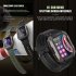 C20 1 71  Smart Watch IP68 Waterproof Outdoor Sports Fitness Trackers Heart Rate Blood Oxygen Monitor Green