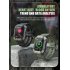 C20 1 71  Smart Watch IP68 Waterproof Outdoor Sports Fitness Trackers Heart Rate Blood Oxygen Monitor Green