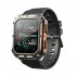 C20pro Men Smart Watch Bluetooth 1 83 Inch HD Screen Ip68 Waterproof Sports Smartwatch Black