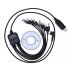 C2102 Chip 8 in 1 Multifunctional USB Programming Cable with CD for Baofeng and Motorola AXU4100 AXV5100 Kenwood TYT QYT Radio FW1S