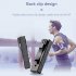 C23 FM Radio With Earphones Radio Rechargeable FM 64 108Mhz Portable Rechargeable Radios MP3 Player For Walking Home Running black