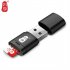 C286 Micro Sd Card Reader 2 0usb High Speed Adapter With Tf Card Slot 128gb Memory Card Reader For Computer orange