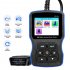 C310  Car Detector Fault Diagnosis Instrument Tool Multilingual Code Reading Card Automobile Scan Tool Blue Black