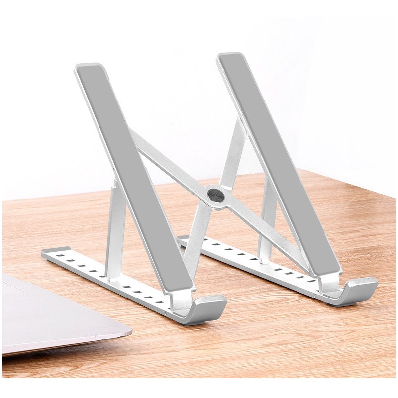 Portable Adjustable Folding Laptop Stand Aluminum Alloy Laptop Desk Computer Table Stand 