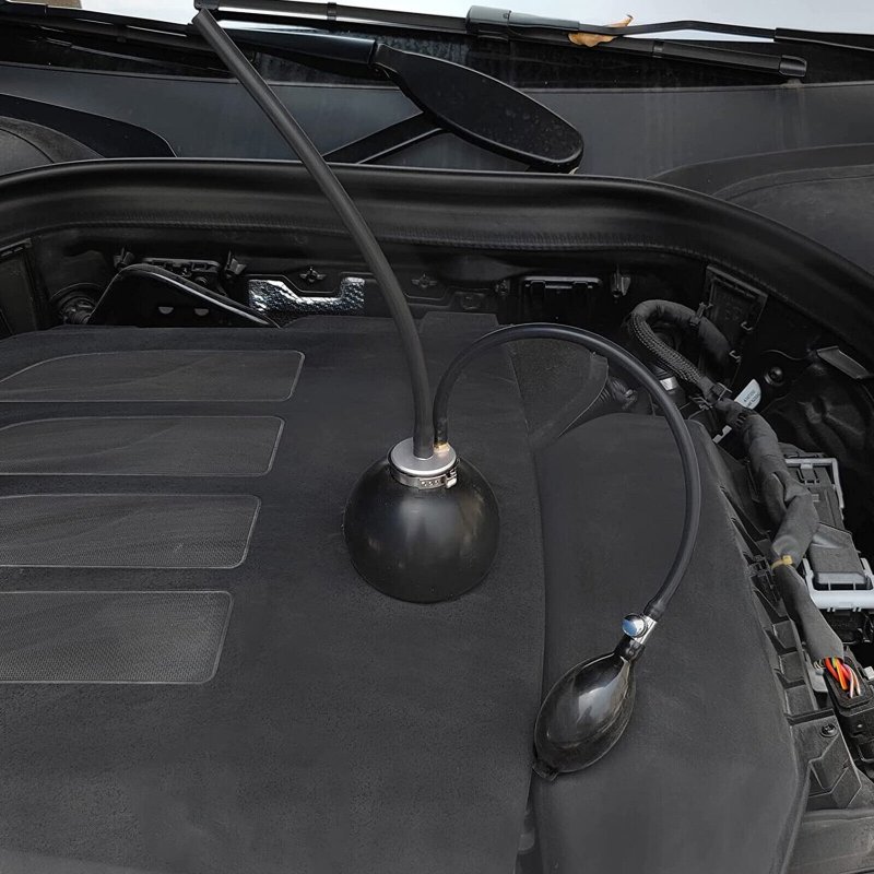 Car Smoke Tester Air Bag Intake Inflatable Adapter Smoke Leak Detector Gas Drum Matching Replacement Parts 