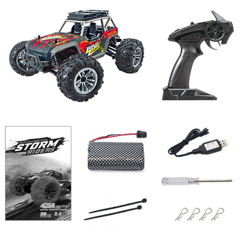 1:14 2.4g RC Car 4wd High Speed Off-Road Vehicle Pet Remote Control Climbing Car 