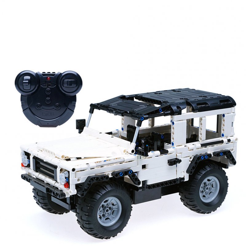 C51004 Building  Blocks  Remote  Control  Car  Toys Structure Stable Off-road Vehicle Assembly Model Holiday Gifts For Boys Children C51004 RC vehicle