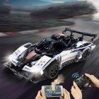C51054 Assembled Building  Blocks  Racing  Car  Model Rechargeable Remote Control Vehicle Holiday Gifts Toys For Boys Children C51054