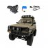 C54 1 RC Car for Wpl C54 Land Cruiser 4wd Lc80 Crawler Full Scale 260 Motor Off road Climbing Vehicle Red