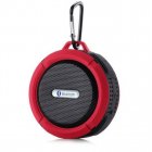 C6 Outdoor Wireless <span style='color:#F7840C'>Bluetooth</span> <span style='color:#F7840C'>Speaker</span> - Red